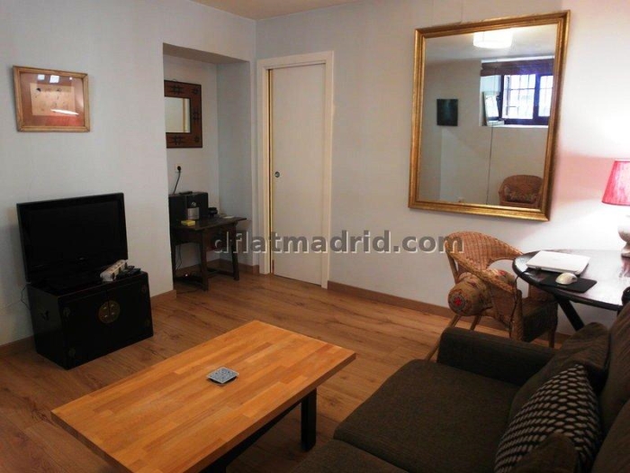 Apartamento Acogedor en Centro de 1 Dormitorio #1515 en Madrid