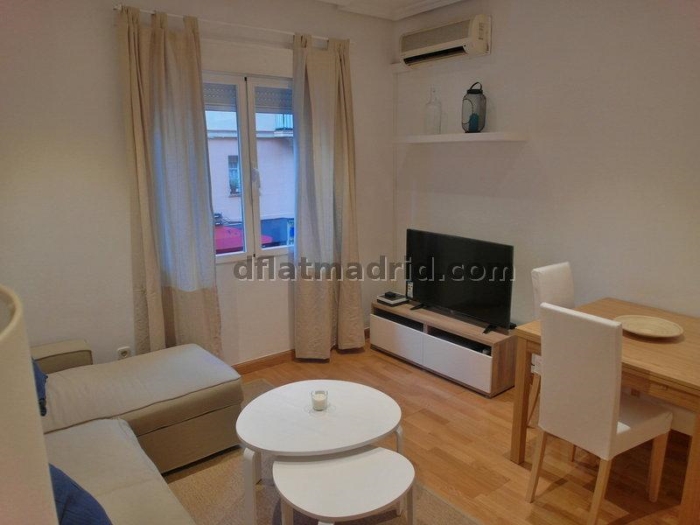 Bright Apartment in Chamartin of 1 Bedroom #1534 in Madrid