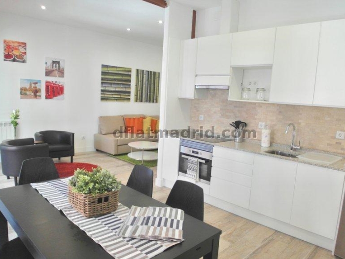 Spacious Apartment in Chamartin of 2 Bedrooms with terrace #1619 in Madrid