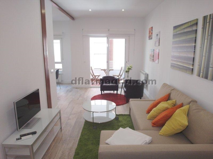 Apartamento Amplio en Chamartin de 2 Dormitorios con terraza #1619 en Madrid