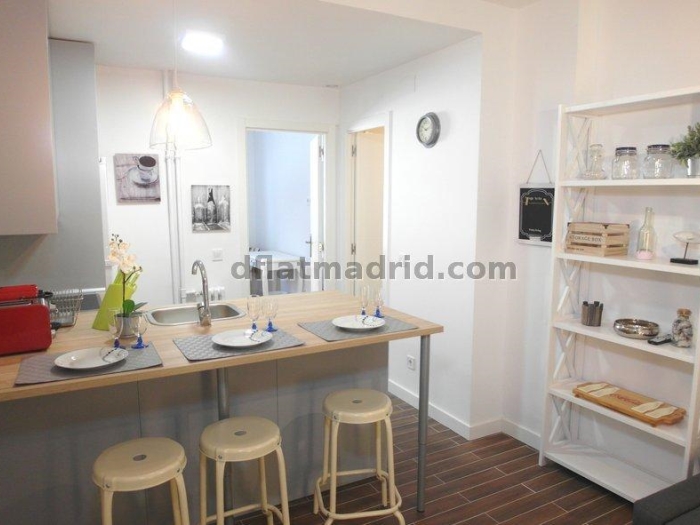 Apartamento en Chamartin de 1 Dormitorio #1643 en Madrid