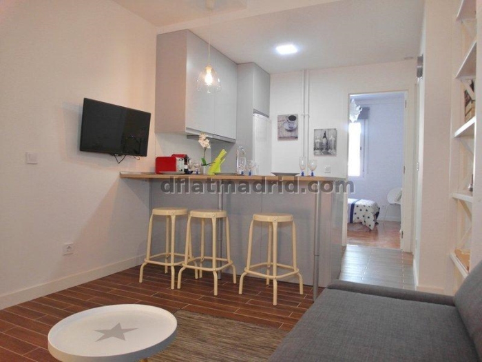 Apartamento en Chamartin de 1 Dormitorio #1643 en Madrid