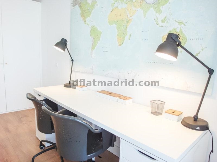 Apartamento Luminoso en Centro de 1 Dormitorio #1648 en Madrid