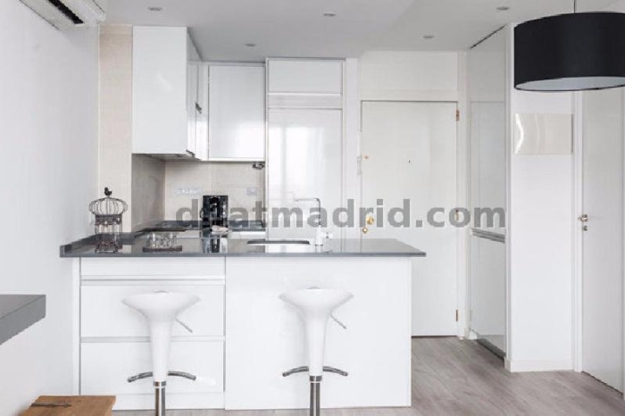 Apartamento Luminoso en Chamartin de 1 Dormitorio con terraza #1660 en Madrid