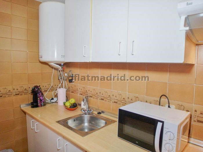 Apartamento Luminoso en Chamartin de 1 Dormitorio #1664 en Madrid