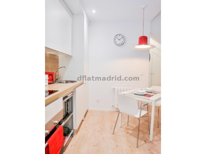 Apartamento Luminoso en Centro de 1 Dormitorio #1677 en Madrid