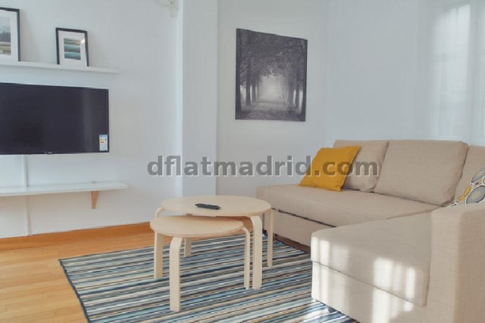 Apartamento Amplio en Chamartin de 2 Dormitorios con terraza #1746 en Madrid