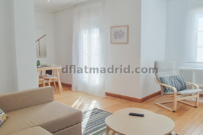 Spacious Apartment in Chamartin of 2 Bedrooms with terrace #1746 in Madrid