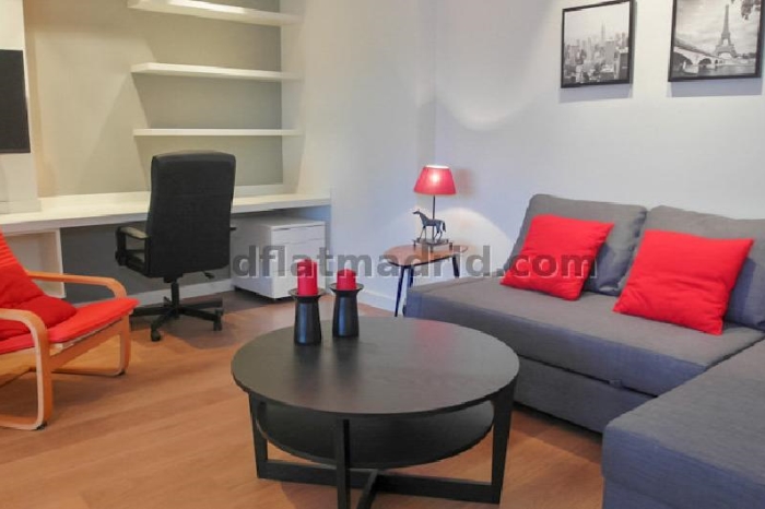 Apartamento Amplio en Chamartin de 1 Dormitorio #1753 en Madrid