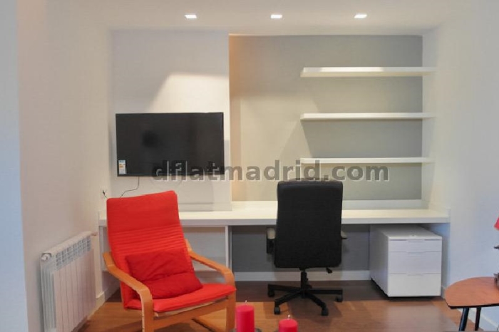 Apartamento Amplio en Chamartin de 1 Dormitorio #1753 en Madrid