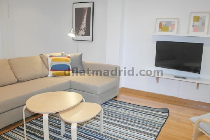 Spacious Apartment in Chamartin of 2 Bedrooms with terrace #1762 in Madrid