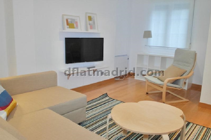 Spacious Apartment in Chamartin of 2 Bedrooms with terrace #1762 in Madrid