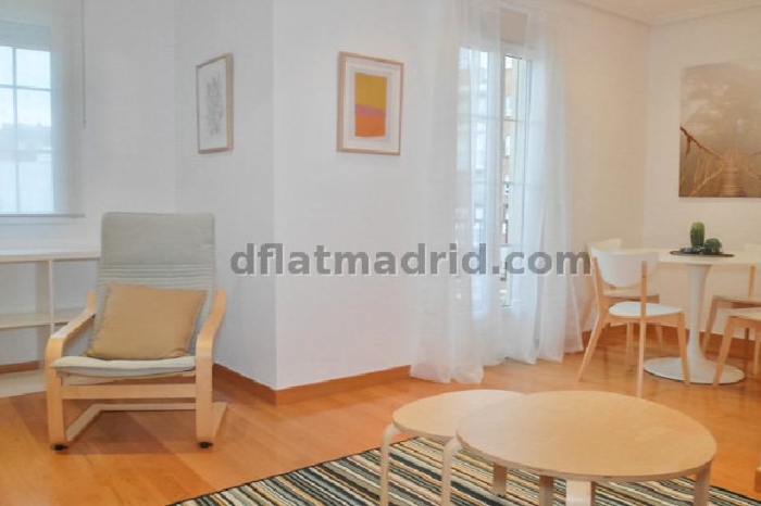 Apartamento Amplio en Chamartin de 2 Dormitorios con terraza #1762 en Madrid