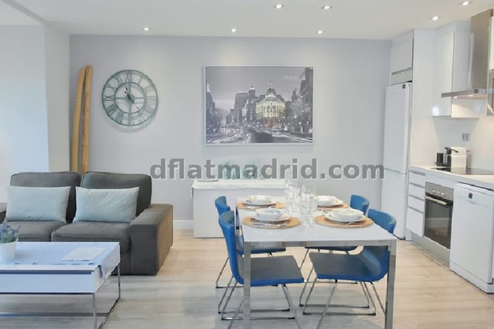 Apartamento Luminoso en Centro de 2 Dormitorios #1763 en Madrid