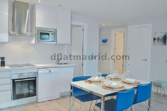 Apartamento Luminoso en Centro de 2 Dormitorios #1763 en Madrid