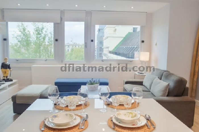 Apartamento Luminoso en Centro de 2 Dormitorios #1763 en Madrid