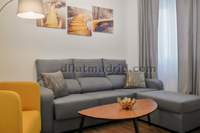 Apartamento Acogedor en Tetuan de 1 Dormitorio #1776 en Madrid