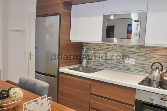 Apartamento Acogedor en Tetuan de 1 Dormitorio #1776 en Madrid