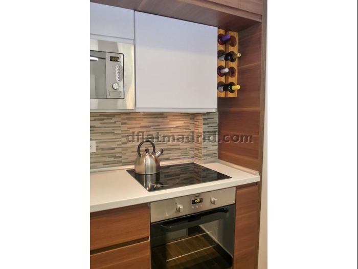 Apartamento Acogedor en Tetuan de 1 Dormitorio #1776 en Madrid