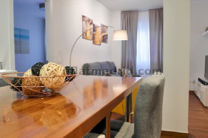 Apartamento Acogedor en Tetuan de 1 Dormitorio #1776 en Madrid