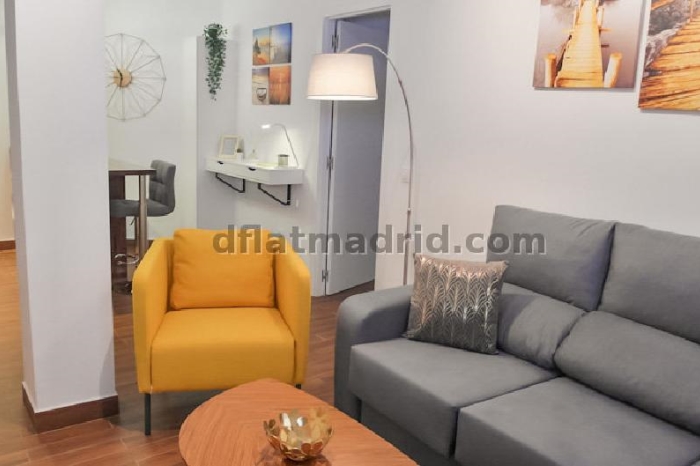 Apartamento Acogedor en Tetuan de 1 Dormitorio #1776 en Madrid