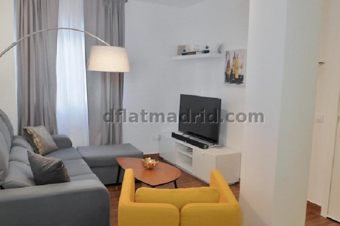 Apartamento Acogedor en Tetuan de 1 Dormitorio #1776 en Madrid