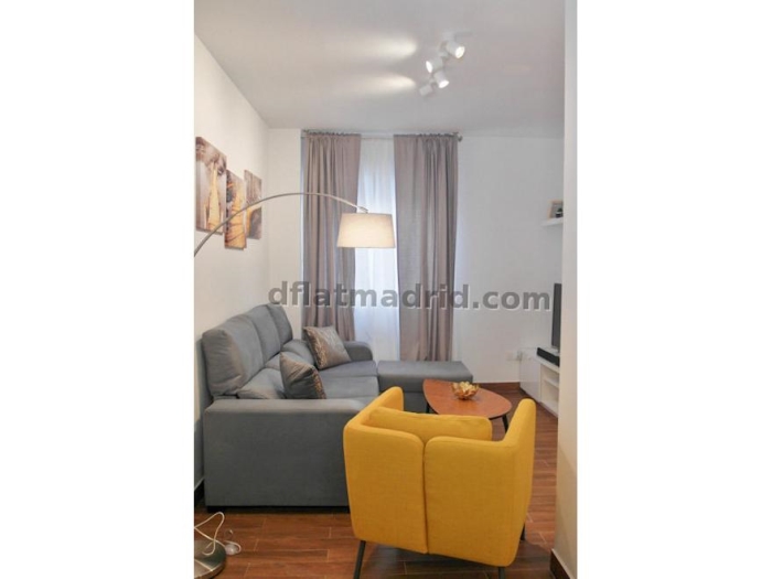 Apartamento Acogedor en Tetuan de 1 Dormitorio #1776 en Madrid