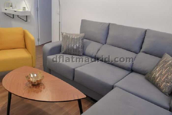 Apartamento Acogedor en Tetuan de 1 Dormitorio #1776 en Madrid