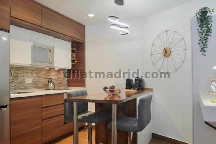 Apartamento Acogedor en Tetuan de 1 Dormitorio #1776 en Madrid