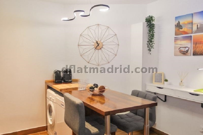 Apartamento Acogedor en Tetuan de 1 Dormitorio #1776 en Madrid