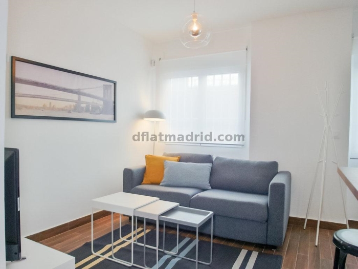 Apartamento Acogedor en Tetuan de 1 Dormitorio #1778 en Madrid