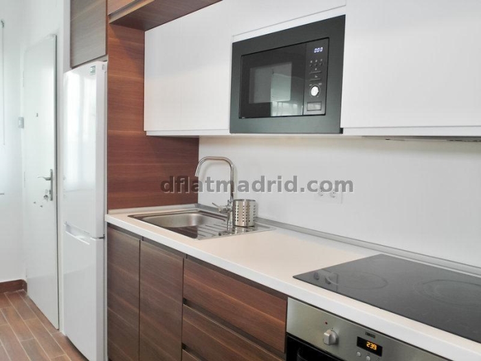 Apartamento Acogedor en Tetuan de 1 Dormitorio #1778 en Madrid