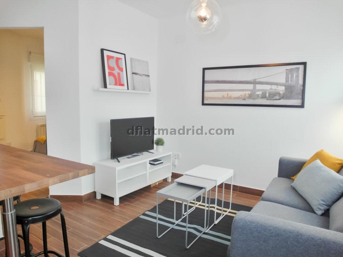 Apartamento Acogedor en Tetuan de 1 Dormitorio #1778 en Madrid