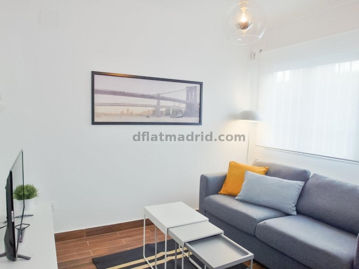 Apartamento Acogedor en Tetuan de 1 Dormitorio #1778 en Madrid