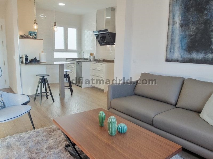 Apartamento Luminoso en Chamartin de 2 Dormitorios #1790 en Madrid