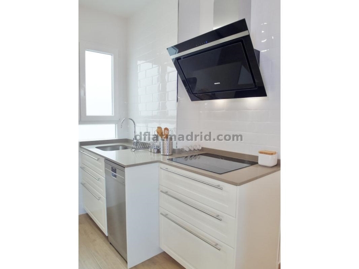 Bright Apartment in Chamartin of 2 Bedrooms #1790 in Madrid