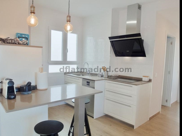 Bright Apartment in Chamartin of 2 Bedrooms #1790 in Madrid