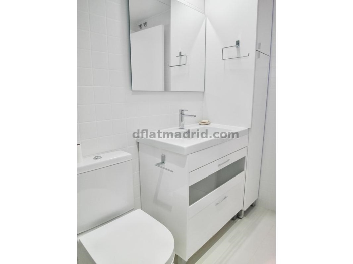 Apartamento Luminoso en Centro de 1 Dormitorio #1791 en Madrid