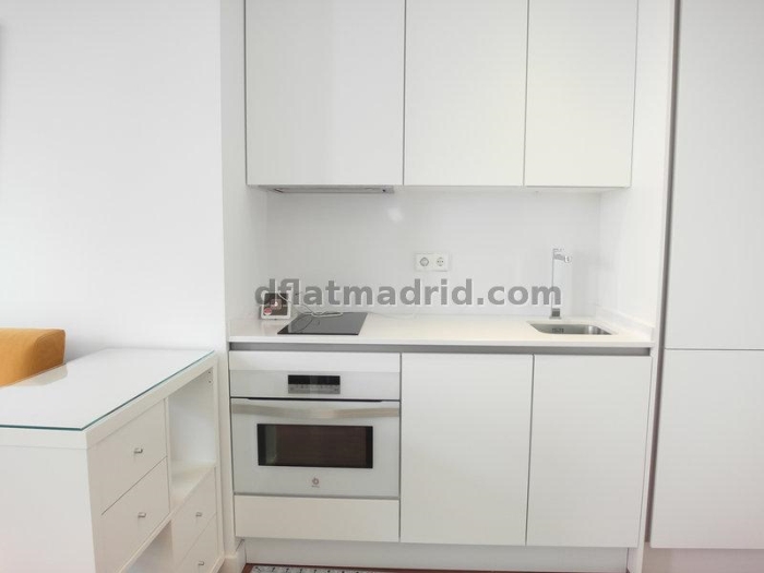 Apartamento Luminoso en Centro de 1 Dormitorio #1791 en Madrid