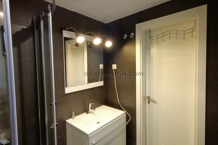 Apartamento Luminoso en Chamartin de 1 Dormitorio #457 en Madrid