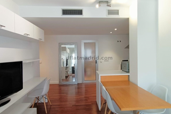 Apartamento Luminoso en Chamartin de 1 Dormitorio #457 en Madrid