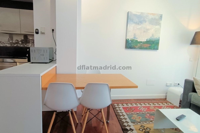 Apartamento Luminoso en Chamartin de 1 Dormitorio #457 en Madrid