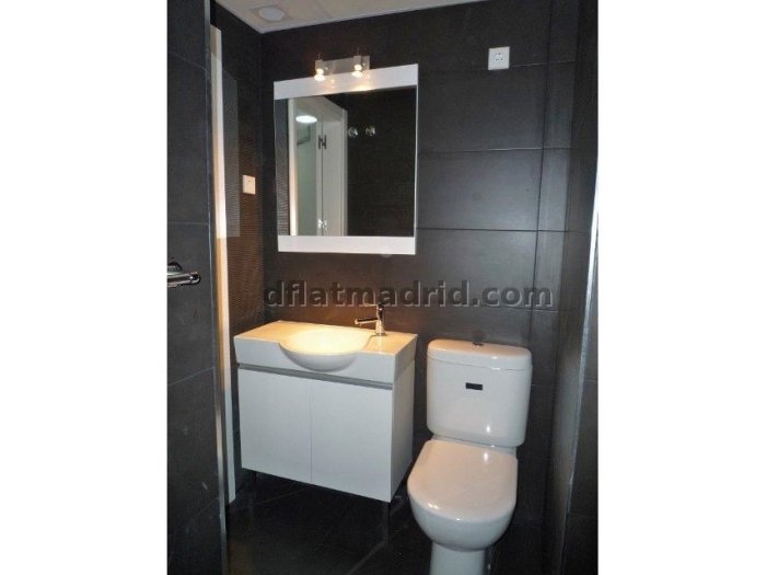 Apartamento Luminoso en Chamartin de 1 Dormitorio #520 en Madrid