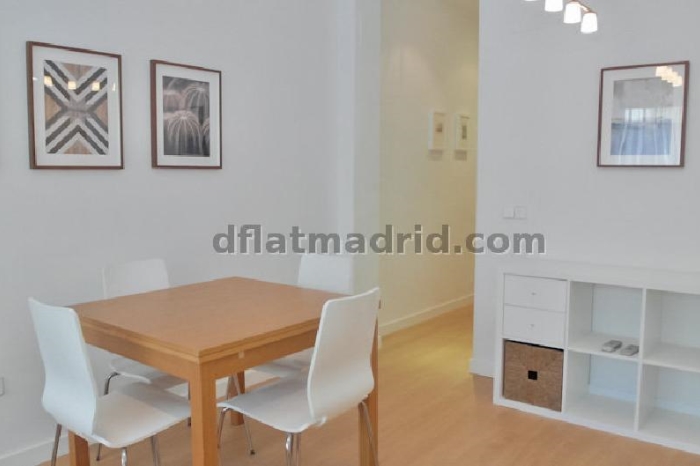 Apartamento Amplio en Chamartin de 2 Dormitorios con terraza #651 en Madrid