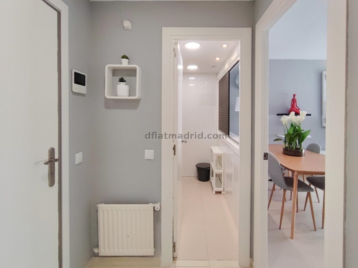 Apartamento Luminoso en Chamartin de 1 Dormitorio #865 en Madrid