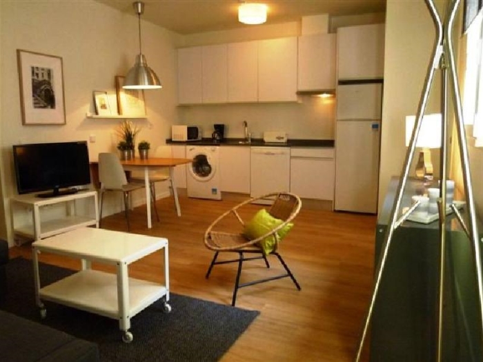 Apartamento Luminoso en Centro de 2 Dormitorios #1023 en Madrid