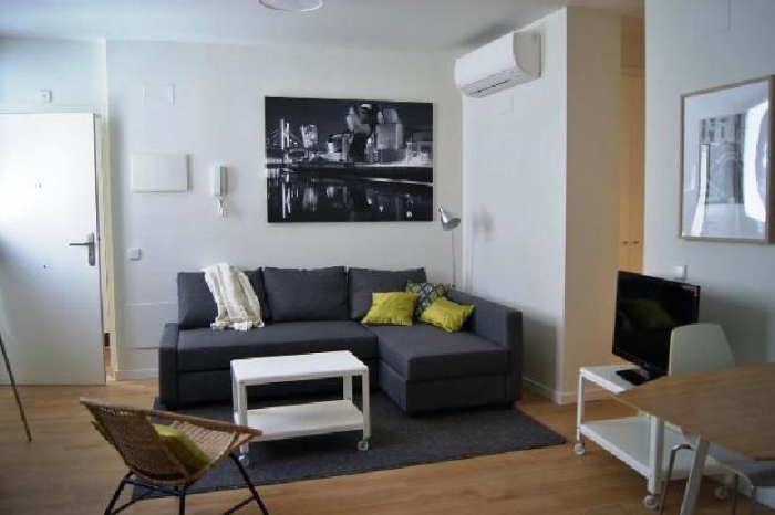 Apartamento Luminoso en Centro de 2 Dormitorios #1023 en Madrid