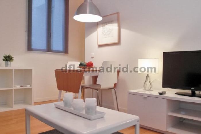 Apartamento Tranquilo en Centro de 1 Dormitorio #1024 en Madrid