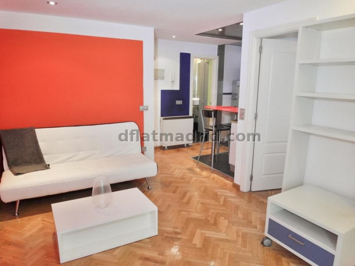 Apartamento en Centro de 1 Dormitorio #1299 en Madrid