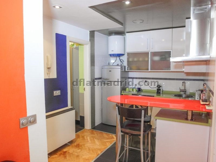 Apartamento en Centro de 1 Dormitorio #1299 en Madrid